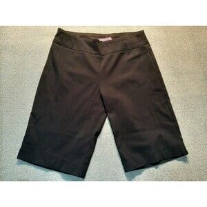 Eight Clovers Womens Capri Pants Size 8 black capris